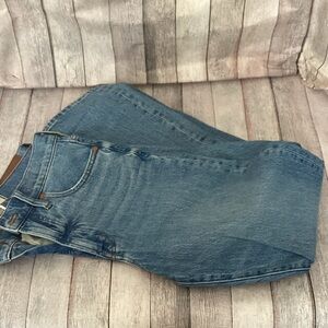 Madewell Women's Straight Leg Blue Jeans